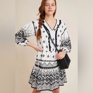 Anthropologie Francine Eyelet dress